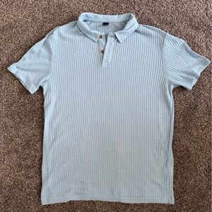 Light Blue Men's Polo Shirt